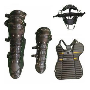 심판 힘줄 무릎 야구 인사이드 실드 레드실버 마스크 장비 보호대 빨간색 포수 보호