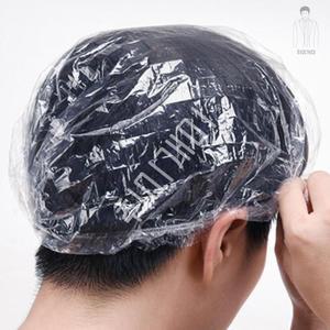 위생모 염색랩 파마모자 일회용헤어캡 비닐헤어캡 100개 파마캡
