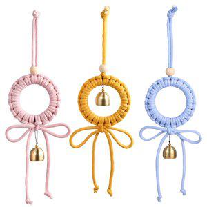 [펠트친구]파스텔 마크라메 도어벨 만들기 / 문종 diy 패키지 공예 핸드메이드 현관 소품