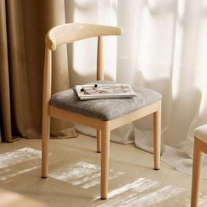 다이닝체어 고무나무 편한식탁의자 다이닝 패브릭 화장대 스퀘 인용 가죽 원목 23 토피 낮은