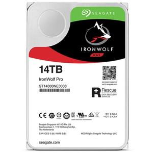 씨게이트 아이언울프 14TB 3.5인치 SATA 6기가바이트/초 7.2K NAS HDD ST14000VN0008용