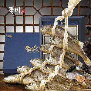 [굴비家]냉동]영광법성포 알배기 실속 선물세트(알배기굴비:10미/800g) 알배기: 50~70%