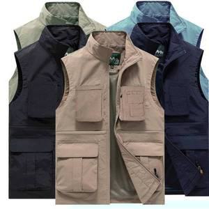 2장세트 마마로 봄 가을 빅사이즈 남자 다용도 멀티 포켓조끼