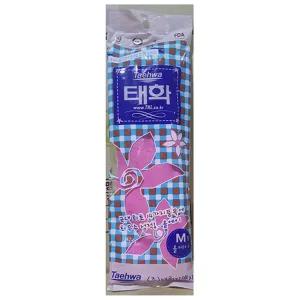 (중M 분홍X10) 고무장갑(올A 태화)/장갑/업소/세탁/세제/부엌일/집청소/페인트/작업/락스/손보호/식기/세척