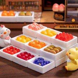 고품질 과일 미니어처 딸기 복숭아 토마토 오렌지 체리 박스 (WFI0K3R)