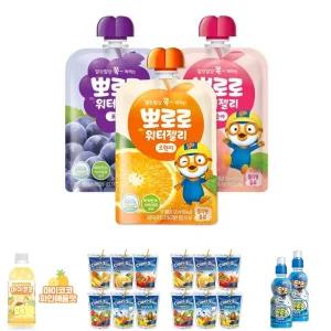 (120ml 3종세트 30개) 뽀로로 워터젤리/음료/과즙/음료수/어린이/아이들/쥬스/주스/과일맛/아이들이/좋아