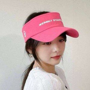 [애슬릿] 여성 썬캡 모자 면 여름 골프 테니스 스포츠 자외선 차단