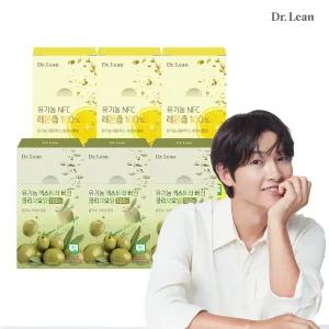 [올레샷 세트] 닥터린 엑스트라버진 올리브오일 3박스+유기농 레몬즙 3박스