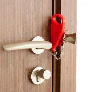 휴대용 도어락 잠금장치 안전장치 휴대용잠금장치 안전잠금장치 안전용품 방문안전장치