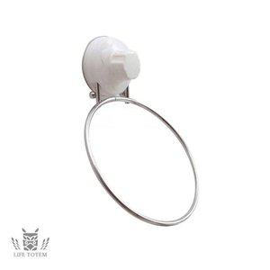 흡착식 원형 수건걸이 욕실 화장실 수건선반 (WFHH6B9)