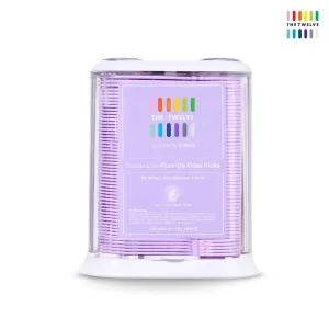 [더트웰브] 더블라인 불소치실 디스펜서 일회용 치실 y형 민트향 100개입