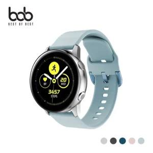 갤럭시워치7 6 5 4 3 액티브2 1 실리콘 벨트버클 밴드