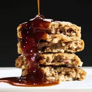 국내산 원료육 육즙가득 함박스테이크 840g+2팩 구매 시 팝콘치킨 500g