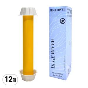 휴즈리버 초파리 퇴치기 끈끈이 플라이스틱 12개