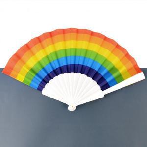 다용도부채 접이식 부채 무지개 x 5set (43S9H)