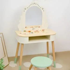 [클래식월드] 꿈꾸는공주화장대 어린이 원목 유아 6세 여아 아기 장난감 키즈 선물 화장 메이크업