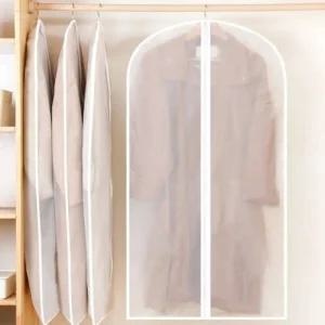 코트커버 60x140cm 의류비닐 옷걸이 방지 아우터 케이스 수납 행거 정장 슈트