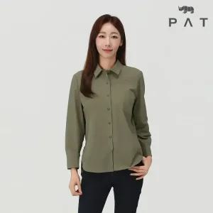 [PAT 여성] 베이직 솔리드 셔츠_1J61538
