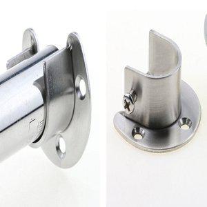 고품질 TC 32mm 스텐 옷장 U자 봉걸이 1P 받침대 옷걸이봉 (WFJ8DHJ)