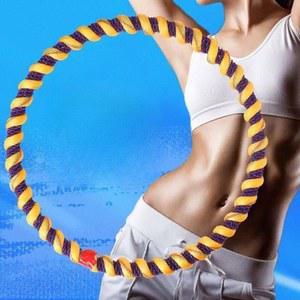 훌라후프 홈트 있다 문양 운동 만든 요가 지압후프 노끈 로프 복부 직경
