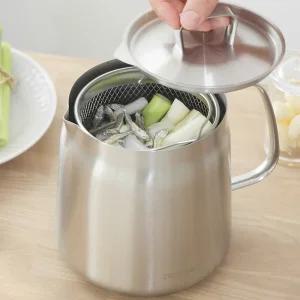 네오플램 IH 인덕션 올스텐 304 케틀팟 멀티팟 2L 캠핑 거름망 주전자