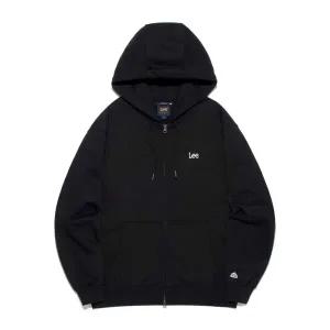[LEE] 스몰 트위치로고 후드집업 블랙 LE2503HZ01BK