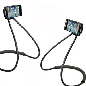편리한 휴대폰 목걸이 거치대 누워서보는 넥거치대