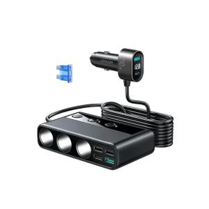 조이룸 210W 9포트 멀티 소켓 차량용 고속 시거잭 충전기