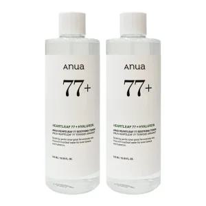 아누아 어성초 77% 수딩 토너 500ml 2개