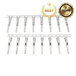 JST SM2.54 터미널 크림프 핀 와이어 케이블 암수 하우징 커넥터 100 개