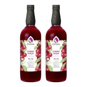 포모나 체리시럽 1000ml 2개세트