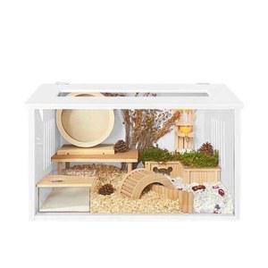 2단 사육장 햄스터 60x40x120cm 울타리 기니피그집 리빙박스 박스 친칠라