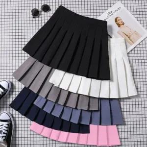 테니스 미니스커트 플리츠 스커트 속바지 포함 여친룩