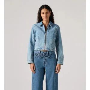 [롯데백화점]리바이스 여성 슬림핏 지퍼 트러커 자켓 001W5-0001