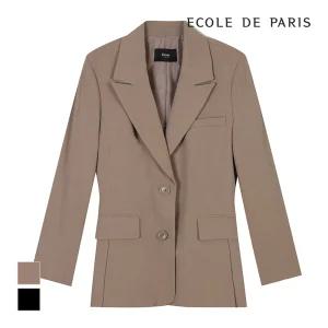 [에꼴드파리] 벨티드 투버튼 자켓_CB2XWJA003A