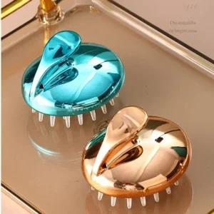 고품질 실리콘 두피 마사지 모발관리 샴푸 헤어 브러쉬 샴푸브러시 머리마사지 모발캐어 (WFJEC70)