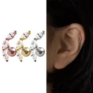 [오노마] ONM 남성 실버 여성 서지컬 스틱 큐빅 악세사리 데