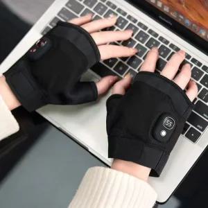 발열장갑 USB 열장갑 사무용 디지털 장갑 야외활동용 한쌍