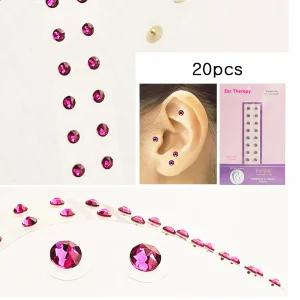 국산 귀 지압 패치 이혈 혈자리 귀침 귀혈 이침 투명 침 스티커 바디 슬리밍 점착제 혈자리