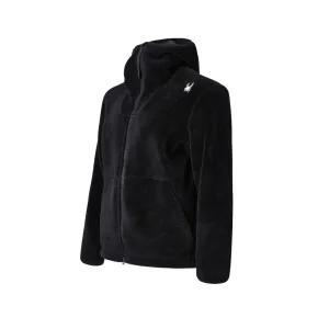 [롯데백화점]스파이더 공용 셜파 후드 집업 자켓 SPIWCNFT305UBLK