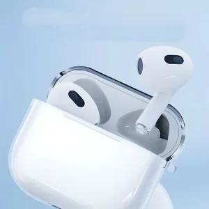 에어팟 4세대 투명 TPU 말랑이 키링 클리어 케이스 에어팟 케이스