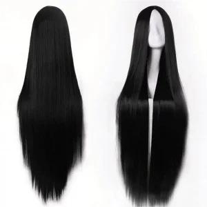 긴생머리 검은색 가발 공포 무서운 구미호 분장 긴머리 패션 귀신 여성