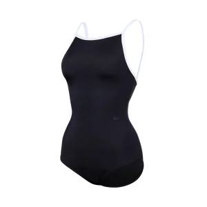 [본사직영] 여성 솔리드 U백 원피스수영복 블랙 RN-LS2F751-BK