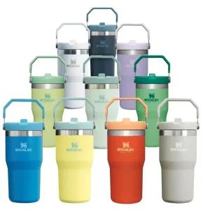 스탠리 아이스플로우 플립 스트로 텀블러 591ml 밀폐 보온 보냉 빨대 텀블러