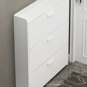 신발정리대좁은현관신발장 슬림신발장 초슬림신발장 트리플