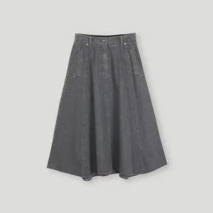 [코데즈컴바인](센텀시티점) 절개 플레어 스커트 (CKC-SK504W8)