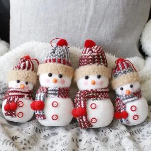눈사람 인형 크리스마스 트리 오너먼트 장식 걸이