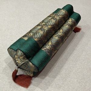 보료이불 세트 예단 의자 장식 한실 결혼식 왕실 금색 두꺼운 결혼 등받이 거실