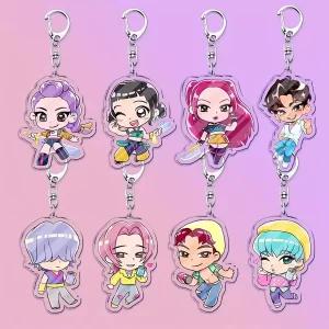 케데헌 키링 사자보이즈 헌트릭스 8종 열쇠고리 케이팝 데몬 헌터스 굿즈