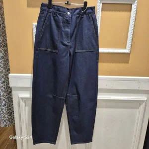 [하프클럽/] 올앤썬드리 겨울25 빅포켓 데님 바지 A5F8P357